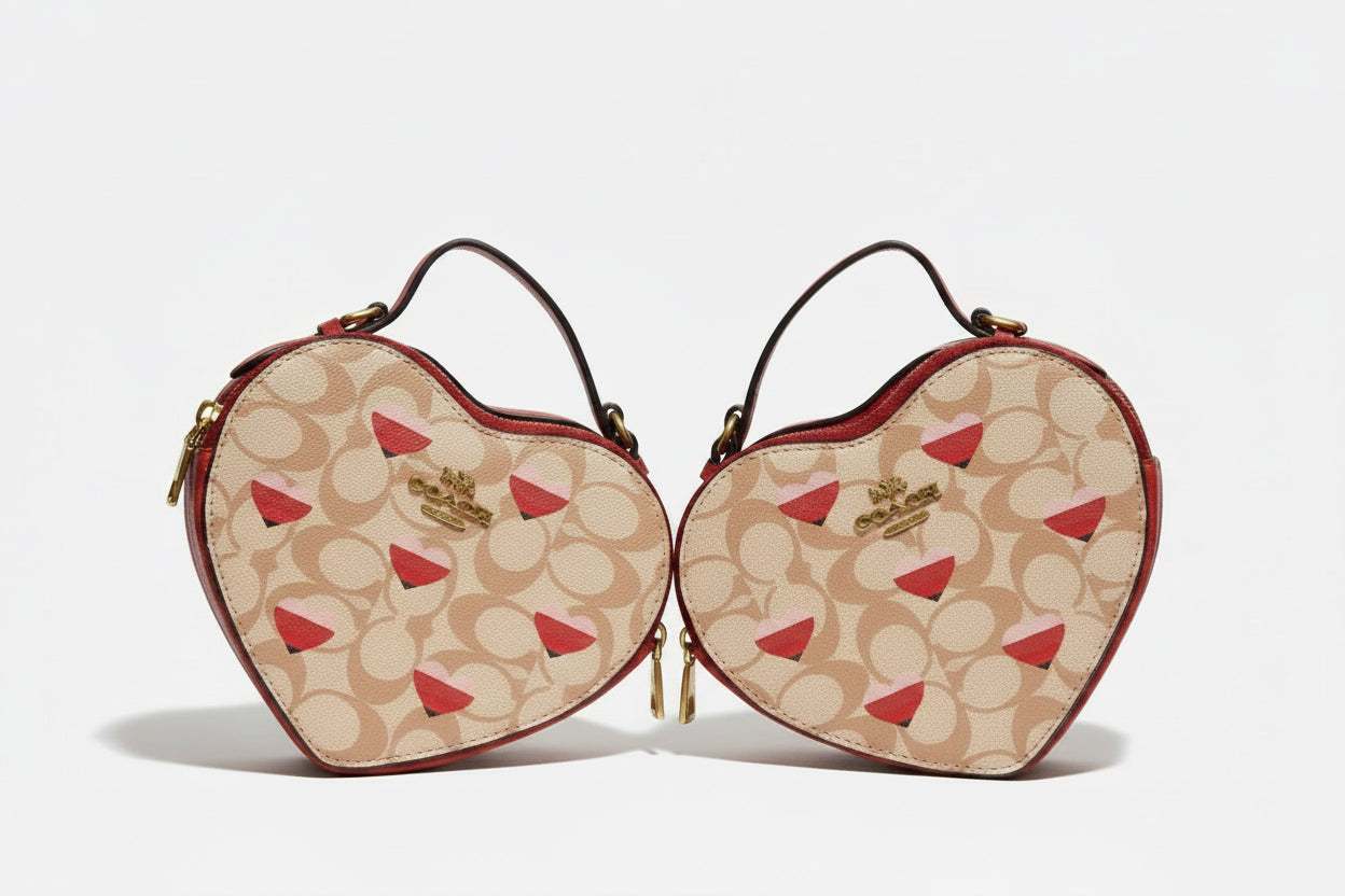 Heart Crossbody Hand Bag